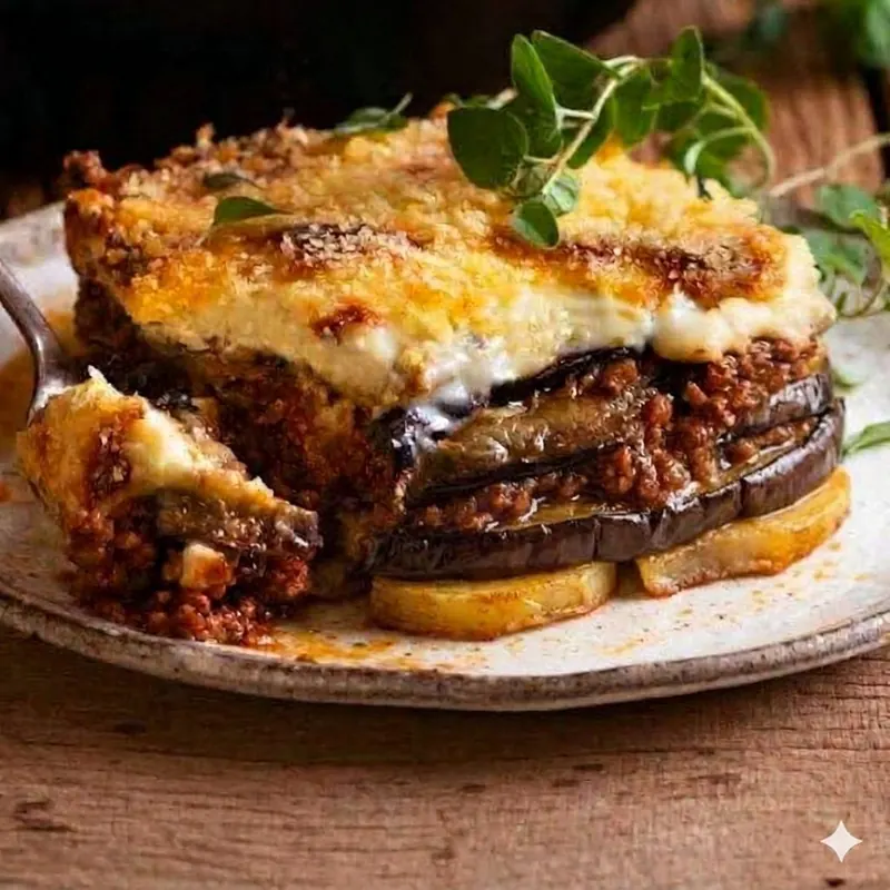 Greek Moussaka (Mousakas)