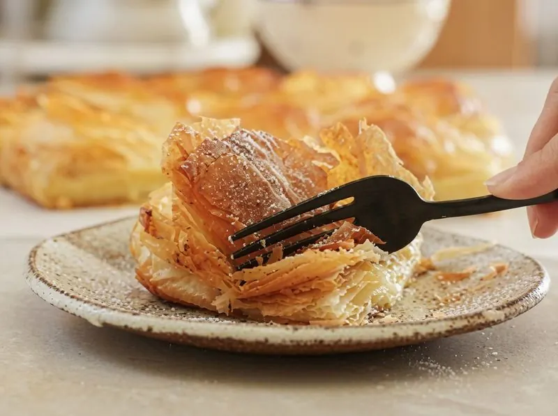 Greek Custard Pastry (Bougatsa)