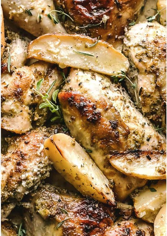 Chicken Lemone (Kotopoulo Lemonato)