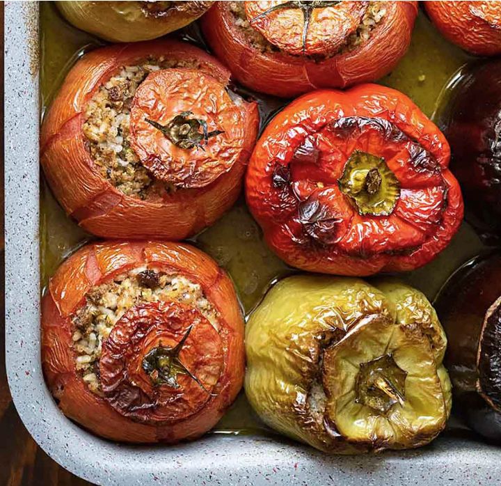 Greek Stuffed Peppers (Yemista)