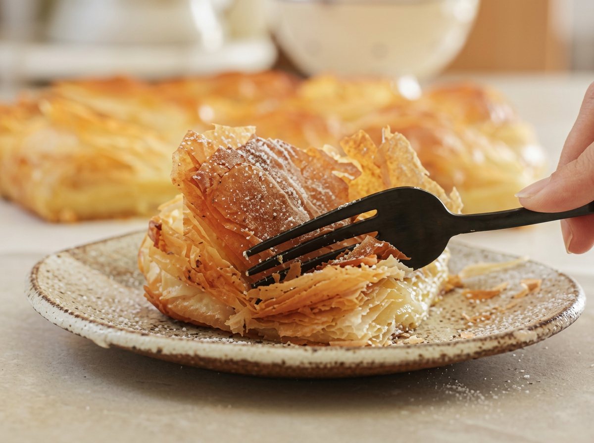 Bougatsa Custard Pastry