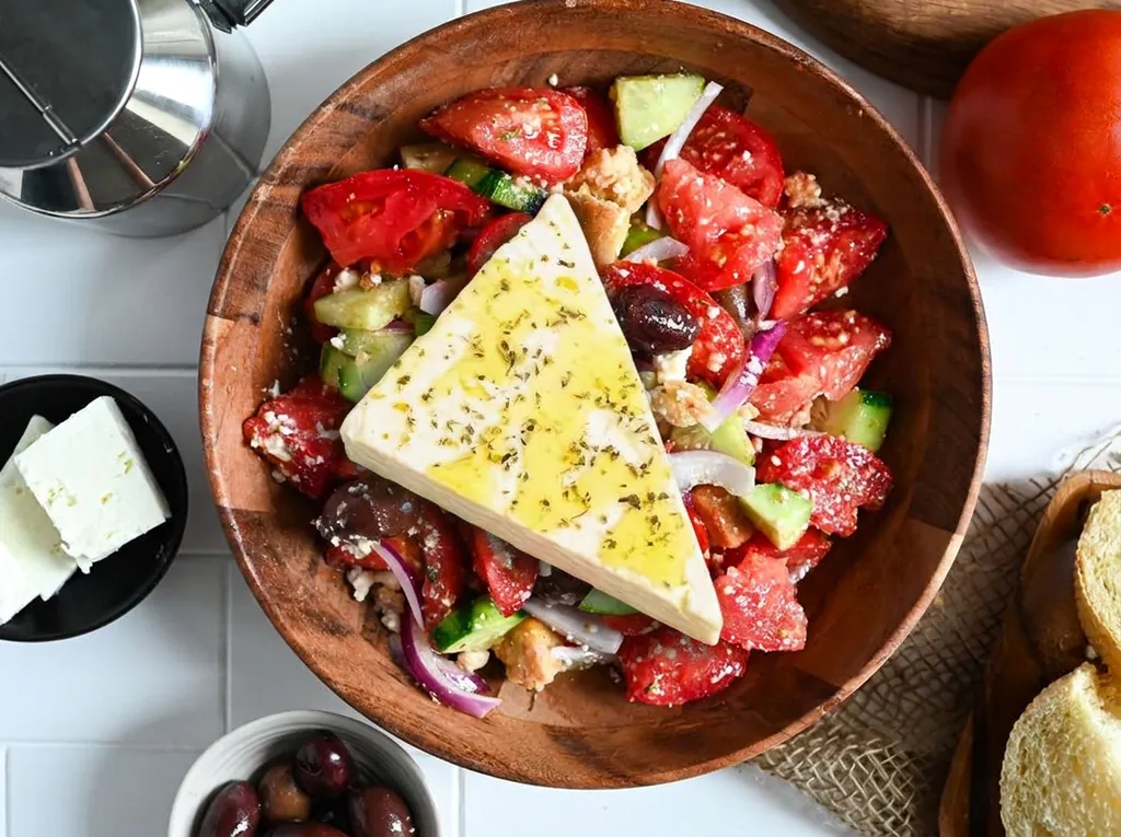 Traditional Greek Salad (Horiatiki)
