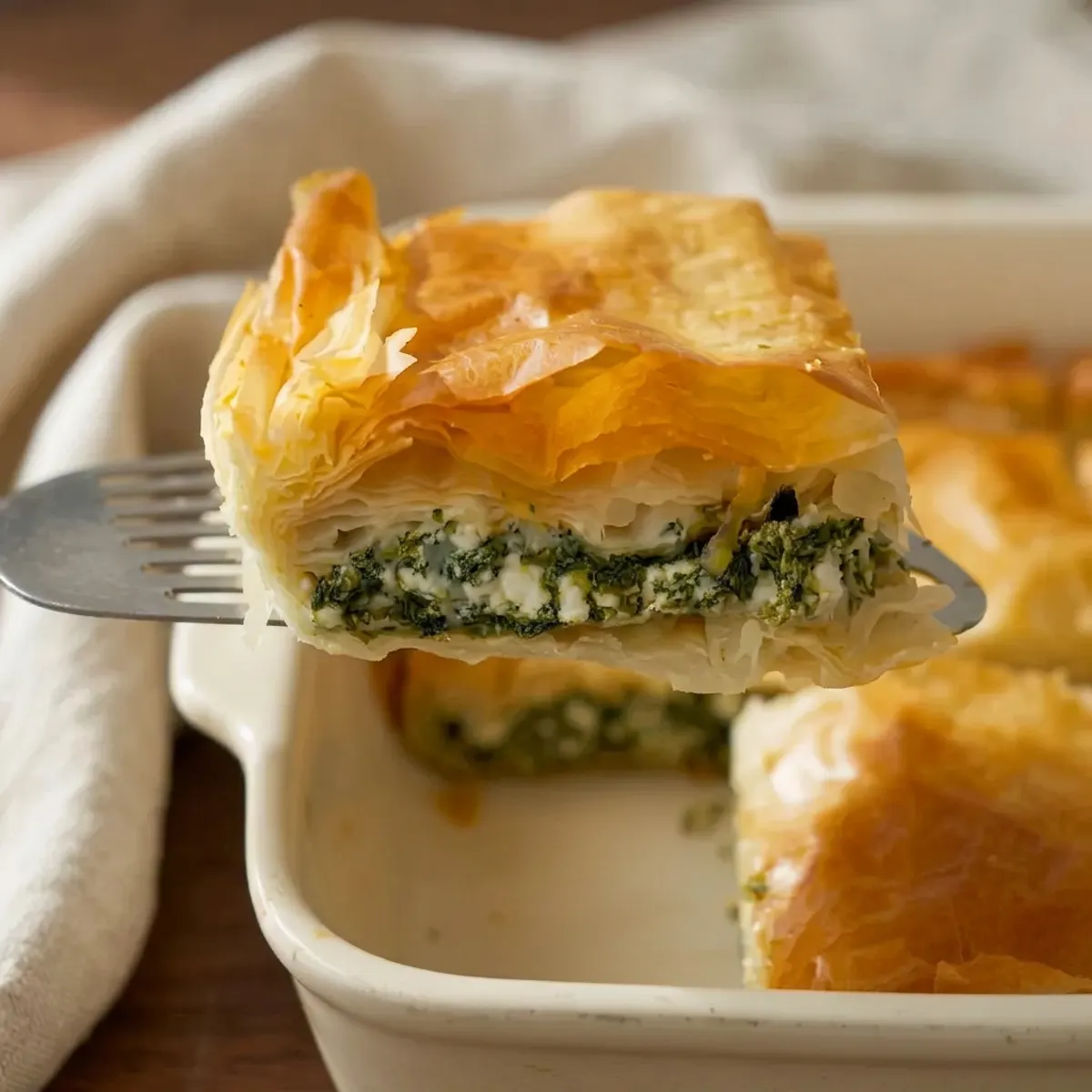 Greek Spinach & Feta Pie (Spanakopita)